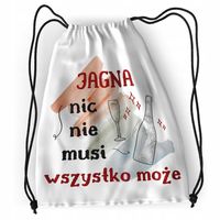 Plecak Dla Jagny Sportowy Szkolny Worek Torba Z Nadrukiem Ze Zdjęciem