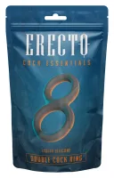 erecto double ring liquid silicone - podwojny elastyczny pierścień