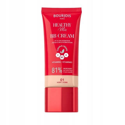 Bourjois Healthy Mix BB Cream Krem BB kryjąco - nawilżający - 01 Ivory na Arena.pl