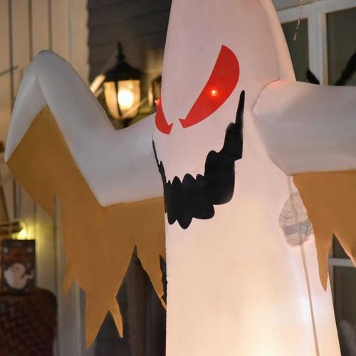 Dmuchana ozdoba dekoracja na HALLOWEEN duch 2,4 m LED na Arena.pl