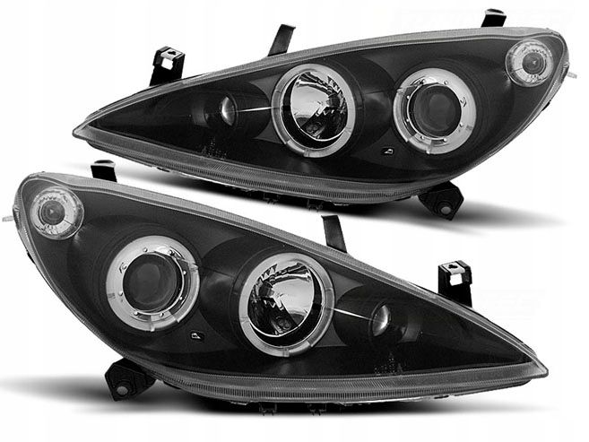 Lampy Reflektory RINGI PEUGEOT 307 OD 2001 -2005 R zdjęcie 1