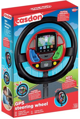 KIEROWNICA INTERAKTYWNA DLA DZIECI SYMULATOR JAZDY CASDON na Arena.pl