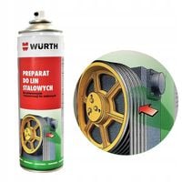WURTH Smar do Przekładni Linowych Lin Stalowych Antykorozyjny Spray 500 ml