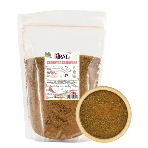 Czubryca czerwona 1kg zdjęcie 1