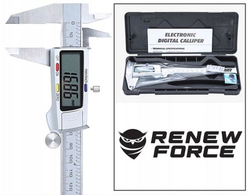 DOKŁADNA Suwmiarka elektroniczna ZE STALI NIERDZEWNEJ cyfrowa 0-150mm na Arena.pl
