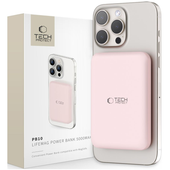 tech-protect pb10 lifemag magsafe power bank 5000mah pink