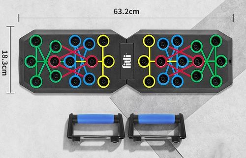 DESKA DO POMPEK PLATFORMA DO ĆWICZEŃ UCHWYTY WIELOFUNKCYJNA PUSH UP na Arena.pl