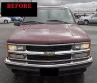 1994-2000 CHEVY CHEVROLET SUBURBAN- LIstwy chrom grill chromowan