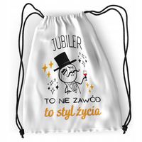 Plecak Dla Jubilera Sportowy Szkolny Worek Torba Z Nadrukiem Ze Zdjęciem