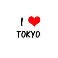 Przypinka I ♥ Tokyo