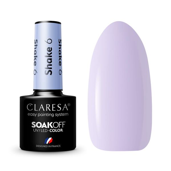 CLARESA Lakier hybrydowy SHAKE 6 - 5g zdjęcie 1