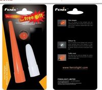 FENIX Zestaw - Filtr czerwony + 2 dyfuzory do latarek z serii LD/PD