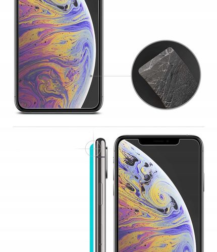 3X SZKŁO EKRAN IPHONE XS MAX RINGKE CASE FRIENDLY na Arena.pl