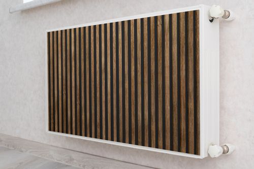 Osłona MAGNETYCZNA Grzejnika Lamele Deski Imitacja Drewna 90cm x 60cm na Arena.pl