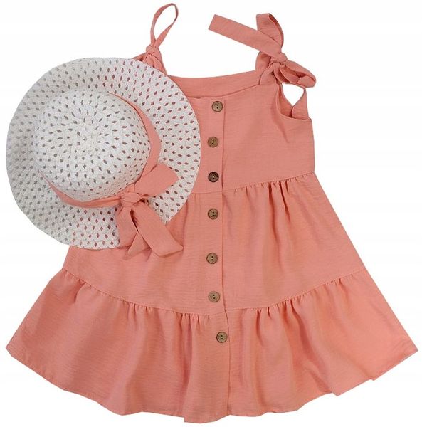 SUKIENKA i KAPELUSZ komplet lato morela 146 H403B zdjęcie 1