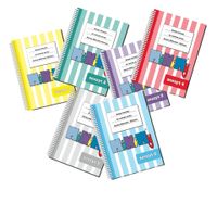 Logopedia MóWiMy Cz. 1/2/3/4/5/6. Zeszyt ćwiczeń. Rozwój mowy dzieci 1-5 l.