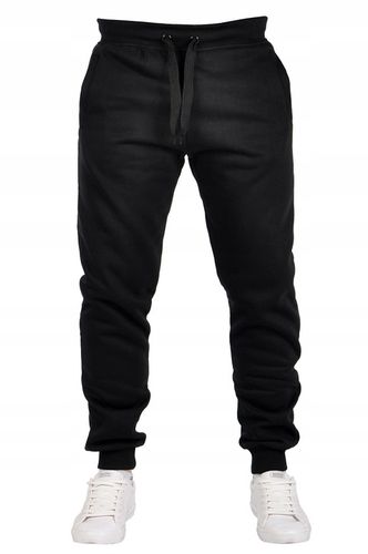 K01 r. XL MĘSKIE SPODNIE DRESOWE JOGGERY GŁADKIE na Arena.pl