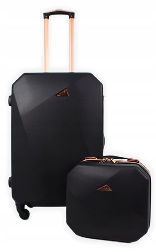 WALIZKA PODRÓŻNA ELEGANCKA MOCNA ABS 4 KÓŁKA XL na Arena.pl