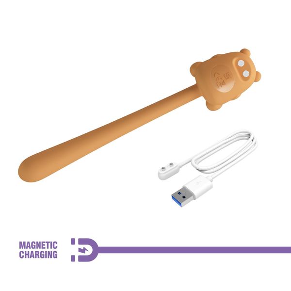 Cute Bear, Flirting Stick, 7 Vibration Functions, Magnetic Usb Charging zdjęcie 10