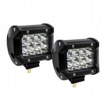 2 x Halogen motocyklowy-doświetlacz 36W+WŁĄCZNIK