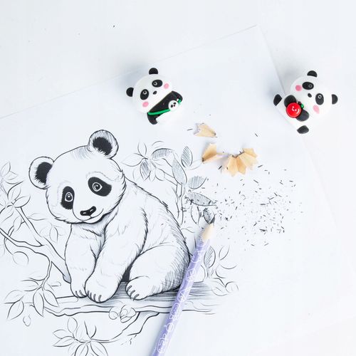 panda gumka i temperówka kidea 5878 na Arena.pl