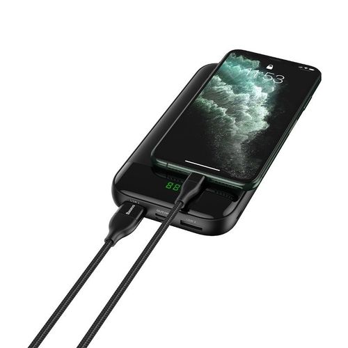 Kabel Usb-C + Usb Do Lightning Baseus Pd, 18W, 1M (Czarny) na Arena.pl