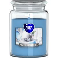 Świeca zapachowa BISPOL Aura snd99-69 (Antytabak) ok. 100h