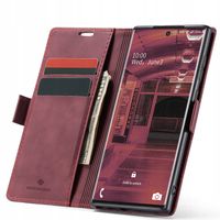 ETUI Z KLAPKĄ DO GALAXY NOTE 20 ULTRA SKÓRZANE PORTFEL ZAMYKANE + FOLIA