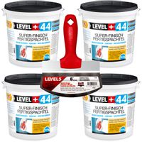 Zestaw Gładź Tynkowa Gotowa L+44 100kg + Skrobak Wybierak LEVEL5 5-210