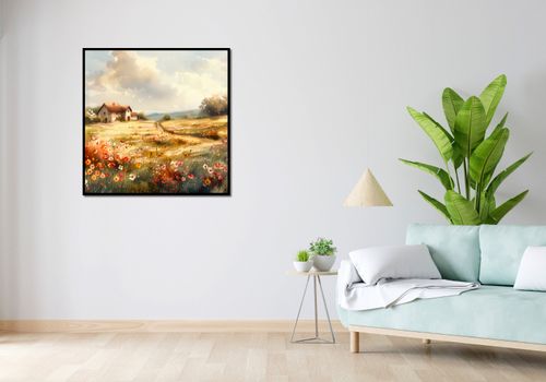 Plakat 90x90cm Sielski Domek na Arena.pl