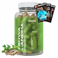 nowmax ASHWAGANDHA 1,5% 666MG 100 KAPS KONCENTRACJA I POPRAWA PAMIĘCI