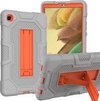 Etui do Galaxy Tab A7 Lite 8.7” Pancerne z Podstawką Szare