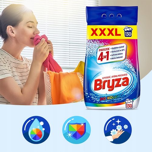 bryza 4w1 proszek color 8,45kg / 130 prań na Arena.pl