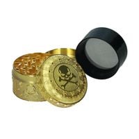 młynek metalowy pirat 4 części 52 mm mix kolor