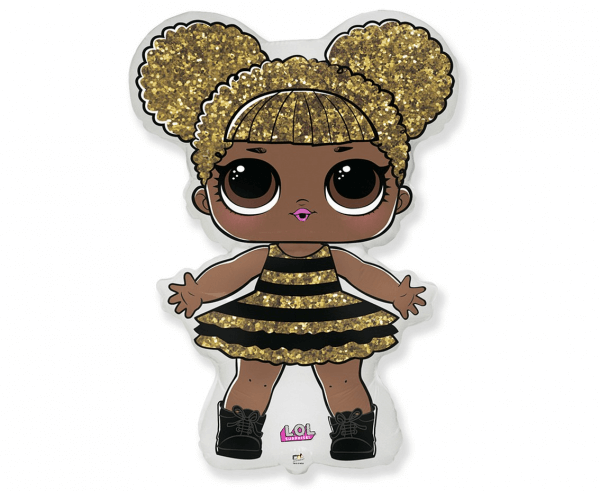 Balon foliowy LOL Queen Bee, 60 cm zdjęcie 1