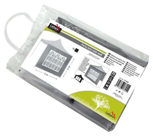 Ścianki boczne do namiotu imprezowego WINDOW 2x3m 420D szary na Arena.pl