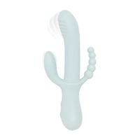 good vibes only - sage - triple stimulation vibe - blue