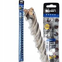 Alpen długie wiertło do betonu zbrojonego fi 14x450 mm SDS-plus FORCE X