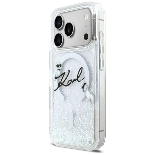 etui karl lagerfeld liquid glitter karl  script logo magsafe do na Arena.pl