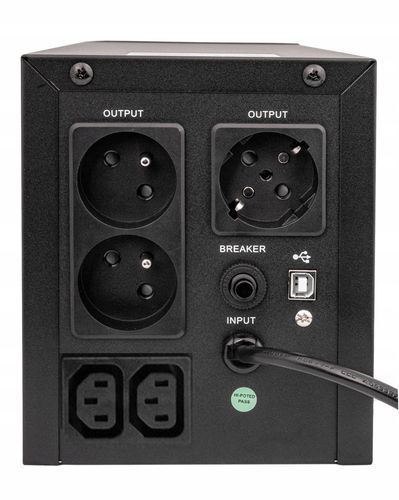 ZASILACZ AWARYJNY UPS LCD 1200VA 720W + PROGRAM na Arena.pl