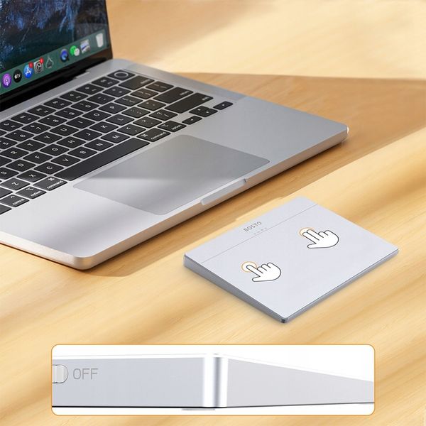 BOSTO T02 Touchpad Trackpad Gładzik BEZPRZEWODOWY do WINDOWS iOS zdjęcie 5