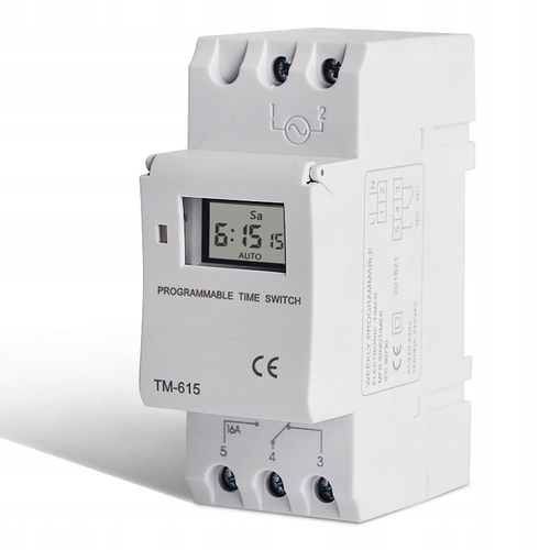 PROGRAMATOR CZASOWY SZYNĘ CYFROWY TYGODNIOWY Programowalny Zegar Cyfrowy na Arena.pl