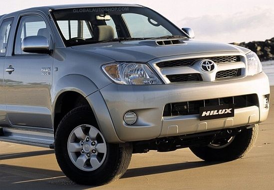 Toyota Hilux - Chromowane Listwy Grill Atrapy Zderzaka Tuning zdjęcie 4