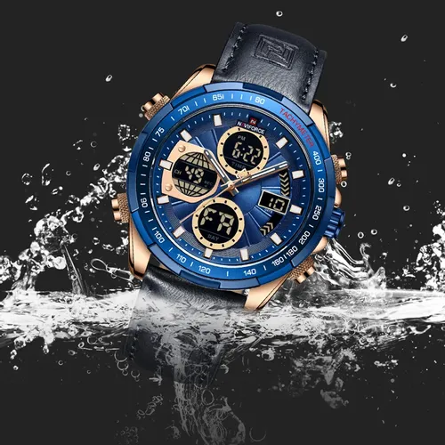 ZEGAREK MĘSKI NAVIFORCE NF9197L RG/BE/BE + BOX na Arena.pl