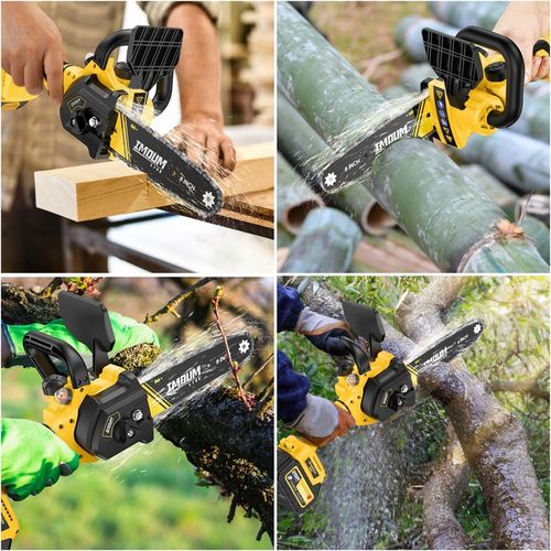 MINI PIŁA ŁAŃCUCHOWA AKUMULATOROWA PILARKA 8" DWA AKUMULATORY ZESTAW na Arena.pl