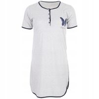 Koszula nocna bawełniana damska długa koszule nocne duże rozmiary 3XL