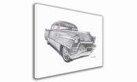OBRAZ NA PŁÓTNIE PROSTOKĄTNY - USA - Cadillac - 1950