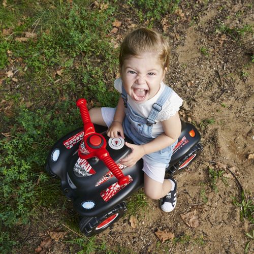 BIG Jeździk Bobby Quad Racing Czarny na Arena.pl