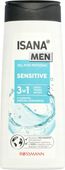 ISANA MEN SENSITIVE ŻEL POD PRYSZNIC DLA MĘŻCZYZN 3W1 300 ML