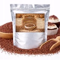 Maczki Cukrowe Brązowe - posypka do tortów deserów gofrów ciast 50g